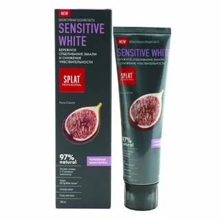 Зубная паста  SPLAT Professional Bio Sensitive White 125 г
