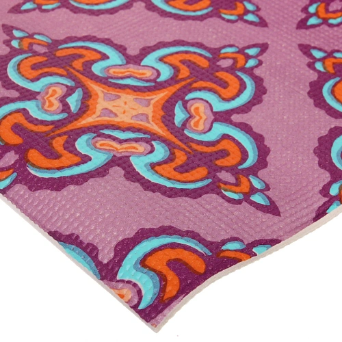 Коврик для йоги 6 мм 173х61 см Свежесть ветра PVC, микс принтов_17