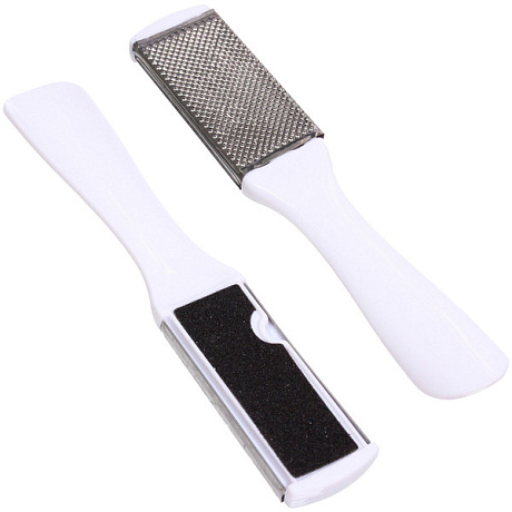 Терка - шлифовка для ног "Manicure set", двухсторонняя, в пакете, цвет микс, 17,5см