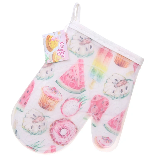 Прихватка силиконовая "Тропики" 22*18см