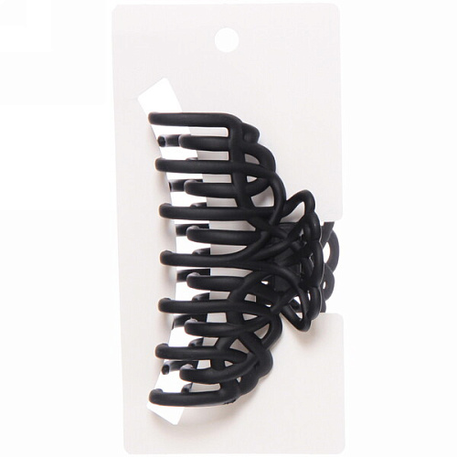 Заколка-краб для волос на блистере Diana Collection - Milena, микс 6 цветов, 9см _15