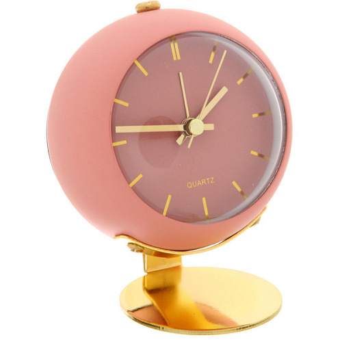 Будильник ALICE 8,55см розовый_3