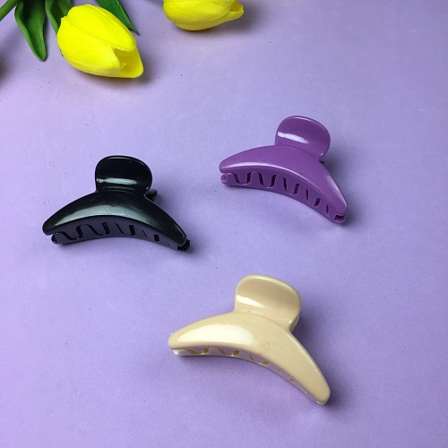 Заколка-краб для волос Amelia - Classic, микс 6 цветов, 62,51,3см_3