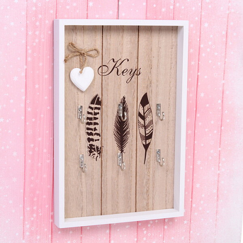 Ключница-панно Keys 3020см 6 крючков WP05_3
