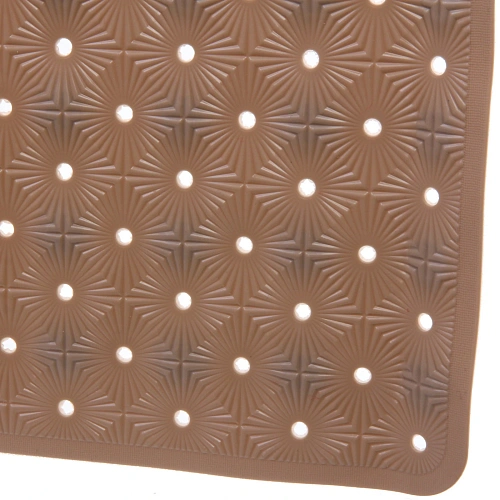 Коврик в ванну Селфи 68х38 ПВХ Франко бежевый_3