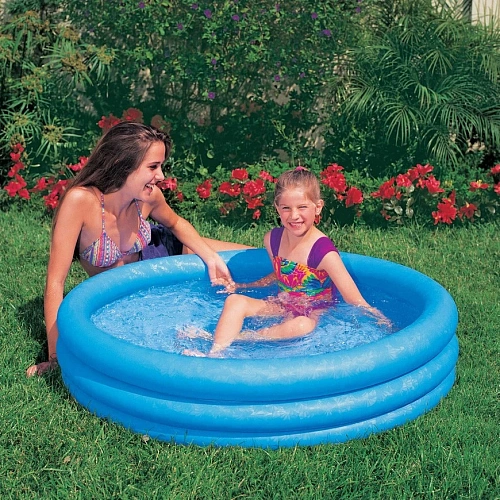 Бассейн надувной круглый 11425 см Crystal Blue Intex (59416)_7