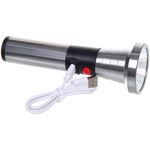 Фонарь ручной 4 режима 1LED, аккумуляторная батарея 800mAh USB 746_8