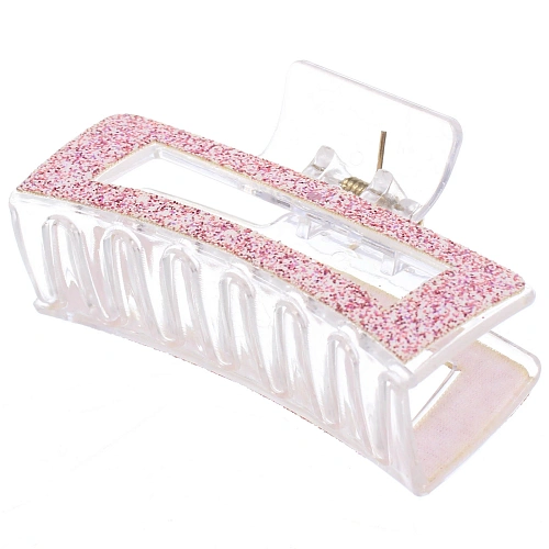 Заколка - краб для волос на блистере MASKOTTA, шесть цветов в ассортименте, 9см  _6