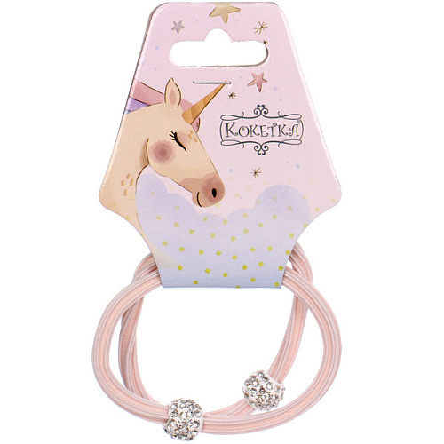 Резинки для волос 2шт МАРУ, шамбала, микс 5 цветов, d-5,5см (подвес Единорог)_7