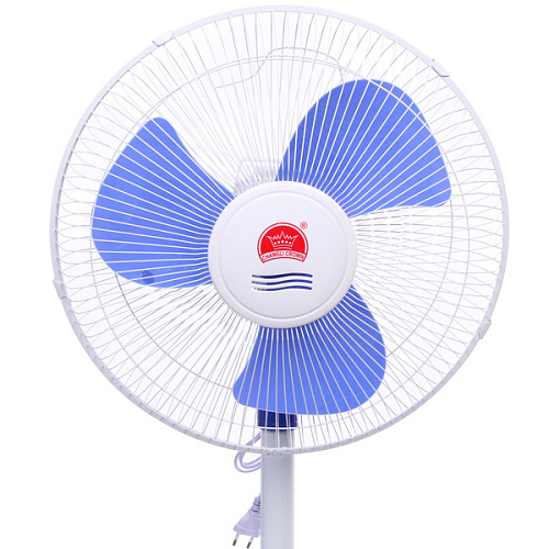 Вентилятор напольный CHANGLI CROWN, 1601, бело-синий_8
