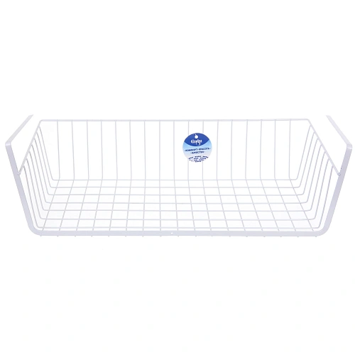 Корзина металлическая подвесная ФАРГО, цвет белый, 4824514см (лейбл)_3
