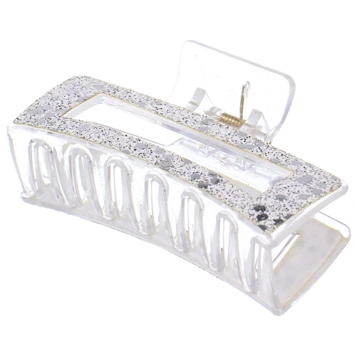 Заколка - краб для волос на блистере MASKOTTA, шесть цветов в ассортименте, 9см  _4