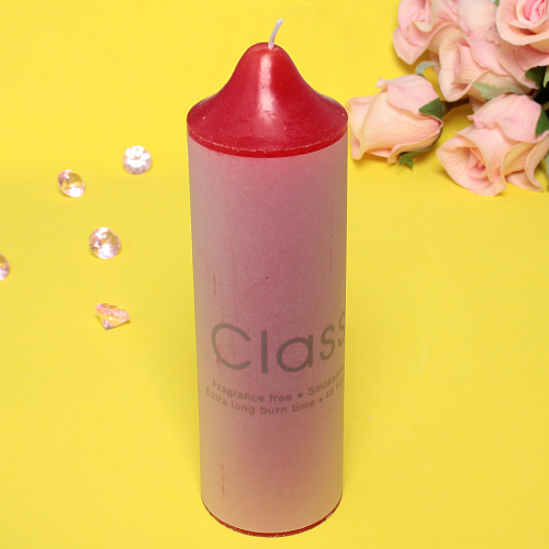 Свеча Classic 620см цвет красный ZD-113_4