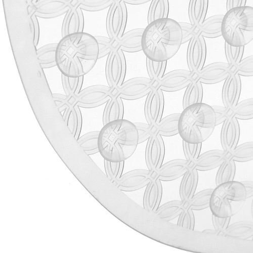 Коврик в ванну 64х34 Куба белый_4