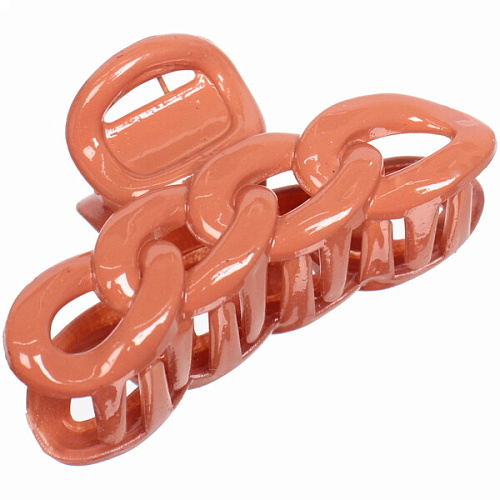 Заколка-краб для волос  на блистере Magic Gloss, кольца, микс 6 цветов, 6,5см (Кокетка)_15