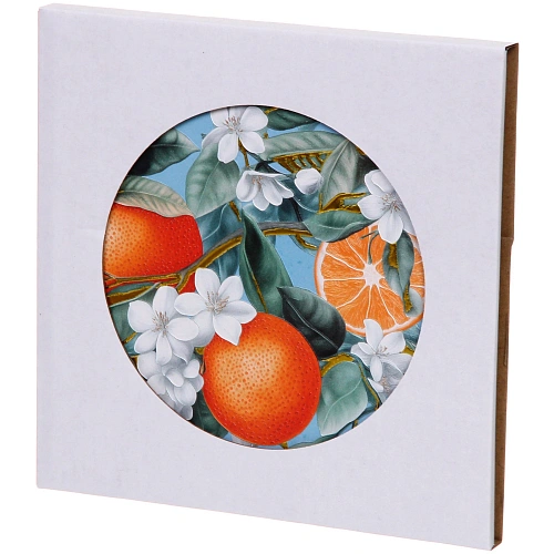 Подставка керамическая 1616см Апельсиновый букет_3