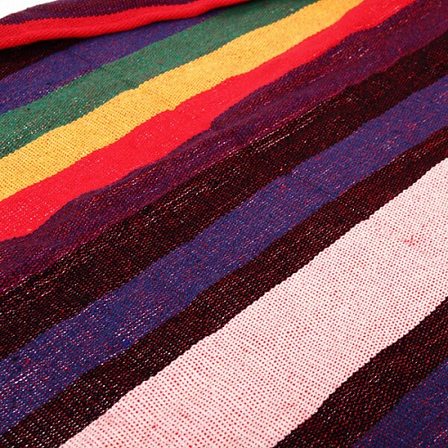 Гамак 20080см Комфорт подвесной, хб, в сумке, красный_4