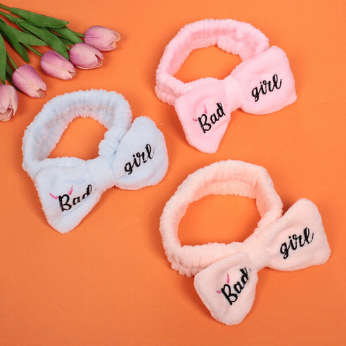 Повязка на голову New collection Vostok - Bаd girl, микс 6 цветов, 206см ( упаковка белый ZIP пакет )_14