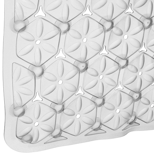 Коврик в ванну 67х37 Эллада серый_3