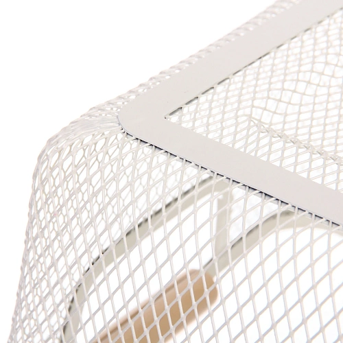 Корзина для хранения металлическая с деревянными ручками ФАРГО, цвет белый, 201330см (лейбл Селфи)_6