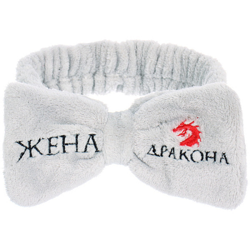 Повязка на голову New collection Vostok - Жена Дракона, цвет розовый, серый, голубой и сиреневый, 206см ( упаковка белый ZIP пакет )_19