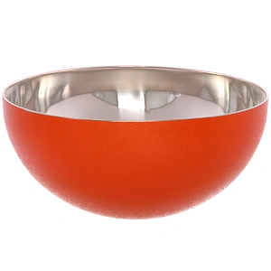 Салатник из нержавеющей стали 2,1л 23*10,4см цветное покрытие "жатка"