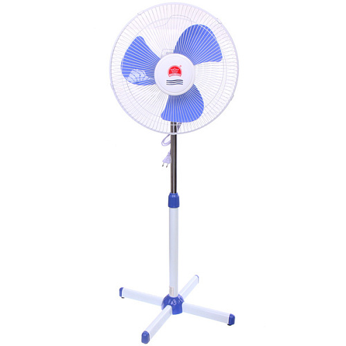 Вентилятор напольный CHANGLI CROWN, 1601, бело-синий_4