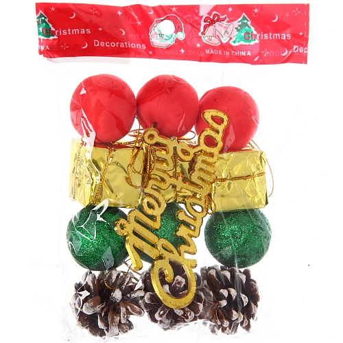 Набор украшений Merry Christmas 1113 см  (набор 13 шт), микс_2
