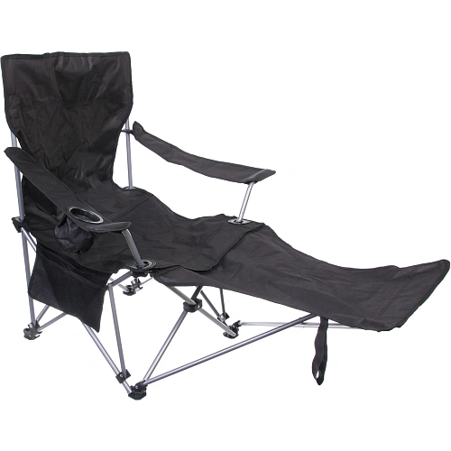 Кресло складное 2 в 1 до 100 кг DC-8077, 835511085 см, цвет чёрный, Турист Мастер_4