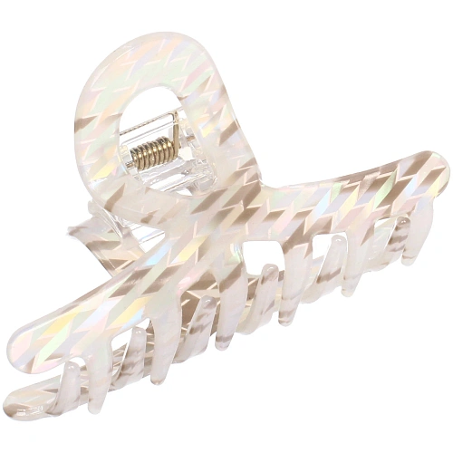 Заколка - краб для волос AKS-EMPIRE, петля, микс 6 цветов, 7,84,5см_9