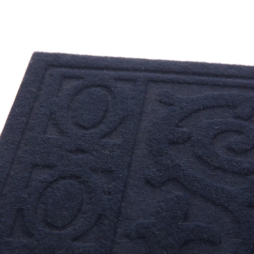 Коврик придверный Селфи 3757 см узор темно-синий_3