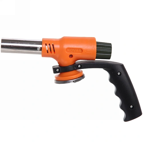 Горелка газовая портативная с пьезоподжигом и ручкой 102_3