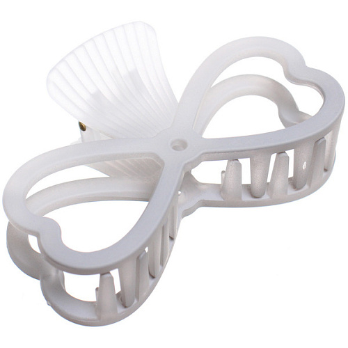 Заколка-краб для волос Мон Ляруш, бантик, микс 6 цветов, 9,5см (Блистер)_15