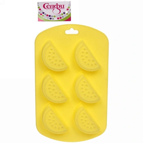 Форма для льда силиконовая Арбузики 1911см_6