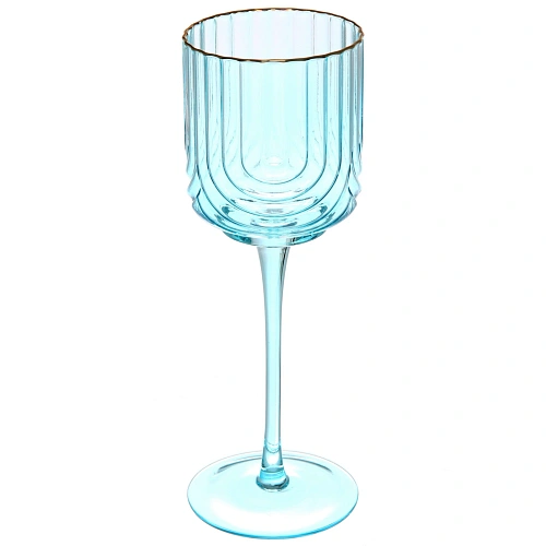 Бокал для вина 330мл Enjoy Life в наборе 6шт, цвет голубой_3