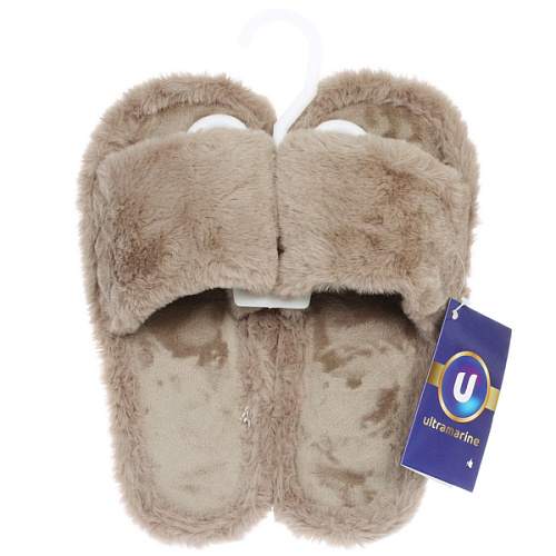 Тапочки женские домашние HOME, цвет капучино, р-р 36-37_6