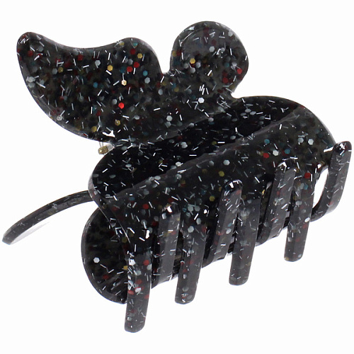 Заколка-краб для волос  ЭЙФОРИЯ ФЛО, нинель, микс 6 цветов, 4,7см (блистер Кокетка)_7