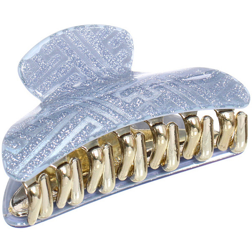 Заколка-краб для волос  ЭЙФОРИЯ, райя, микс 6 цветов, 7см (блистер Кокетка)_7