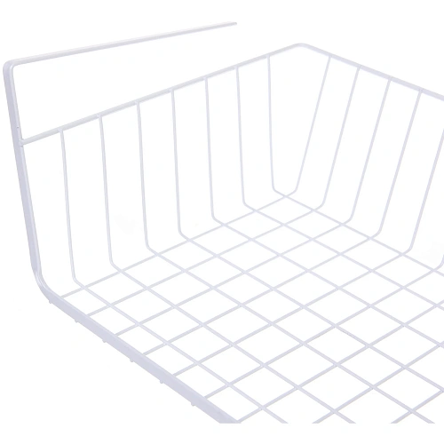 Корзина металлическая подвесная ФАРГО, цвет белый, 4824514см (лейбл)_4