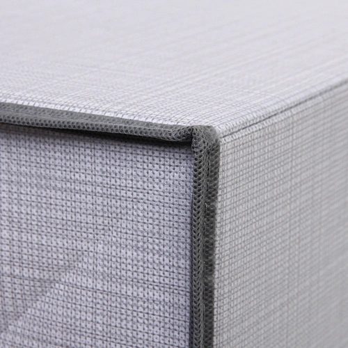 Короб - органайзер складной для хранения вещей ЭФОЛТ, цвет пыльно - серый, 313131см✦_7