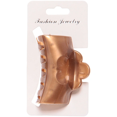 Заколка-краб для волос на блистере Gold Collection - Vera, микс 3 цвета, 6см _10