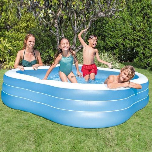 Бассейн надувной 22922956 см Beach Wave Swim Intex (57495)_10