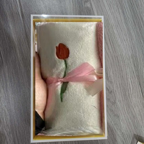 Полотенце кухонное "BOUQUET - Тюльпан" 35*75 см, в коробке, микрофибра