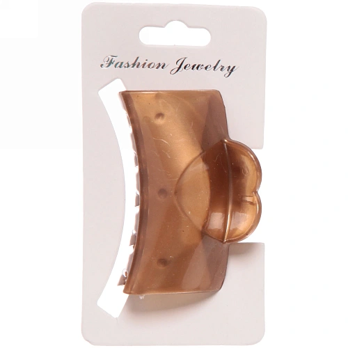 Заколка-краб для волос на блистере Gold Collection - Vita, микс 3 цвета, 6см _10