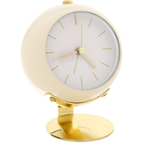 Будильник ALICE 8,55см сливочный_7