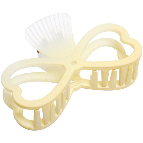 Заколка-краб для волос Мон Ляруш, бантик, микс 6 цветов, 9,5см (Блистер)_4