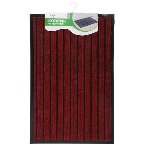 Коврик придверный 43*68см"Вавилон" красный