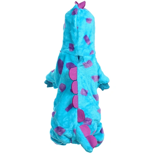 Комбинезон зимний для мелких и средних пород собак DOG DINO, цвет голубой, размер М_8